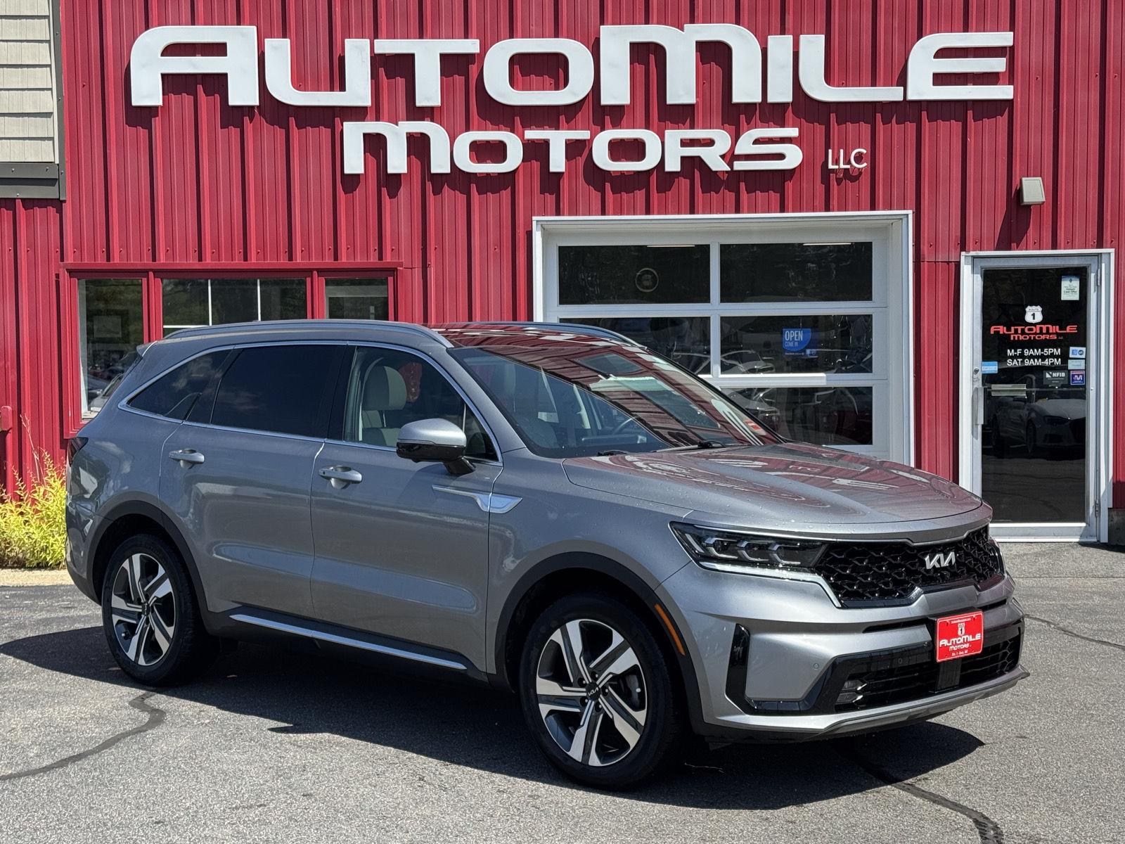 Steel Gray 2023 Kia Sorento Hybrid SUV / Crossover All-Wheel Drive Automatic