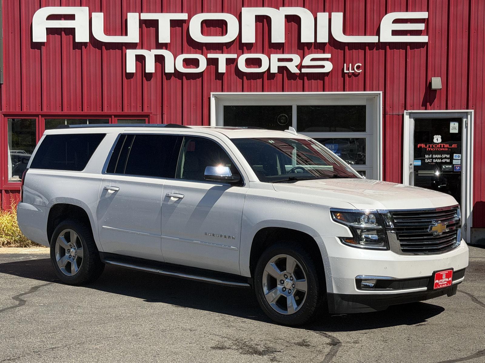 White (Iridescent Pearl Tricoat) 2020 Chevrolet Suburban SUV / Crossover Four-Wheel Drive Automatic