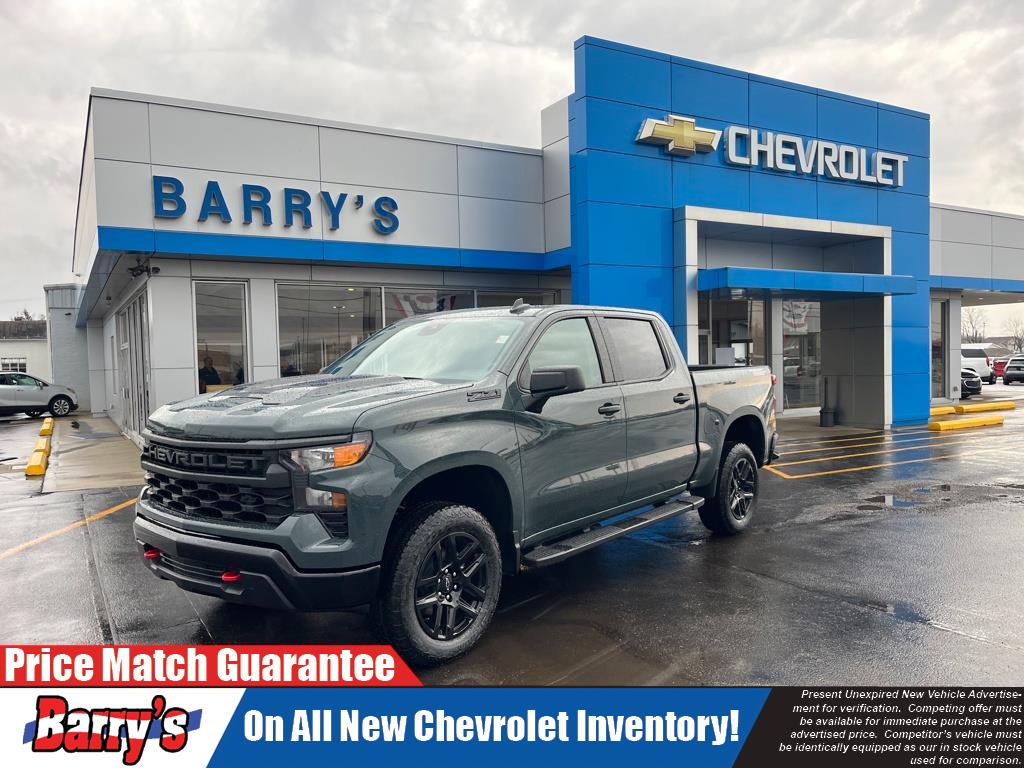 2026 Chevrolet Silverado 1500 Custom Trail Boss Crew Cab 4WD