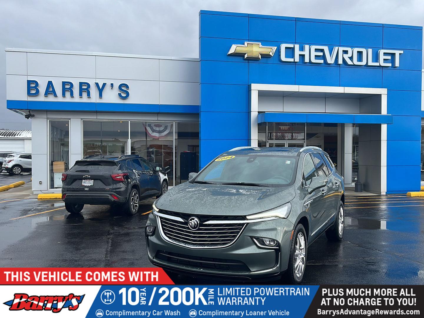 Sage Metallic 2024 Buick Enclave Essence AWD SUV / Crossover Four-Wheel Drive 9-Speed Automatic