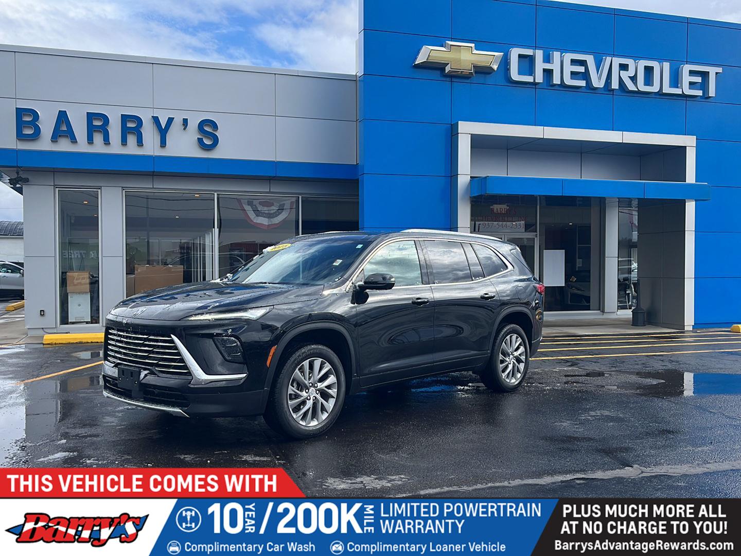 Black (Ebony Twilight Metallic) 2025 Buick Enclave Preferred FWD SUV / Crossover Front-Wheel Drive 8-Speed Automatic