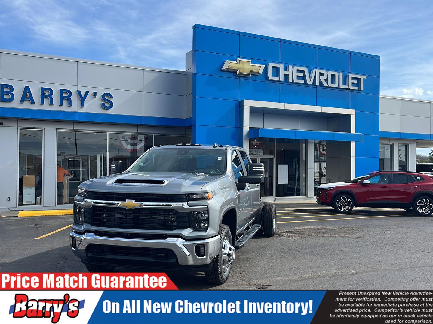 Sterling Gray Metallic 2026 Chevrolet Silverado 3500HD Pickup Truck Four-Wheel Drive Automatic