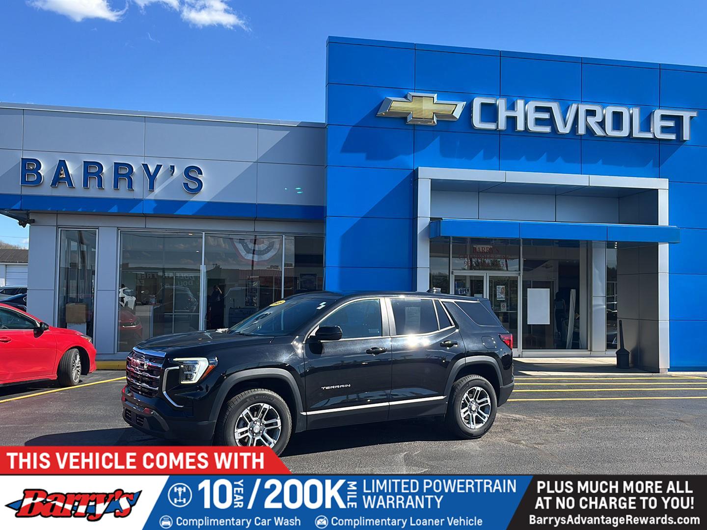 Black (Ebony Twilight Metallic) 2025 GMC Terrain Elevation AWD SUV / Crossover Four-Wheel Drive 8-Speed Automatic Overdrive