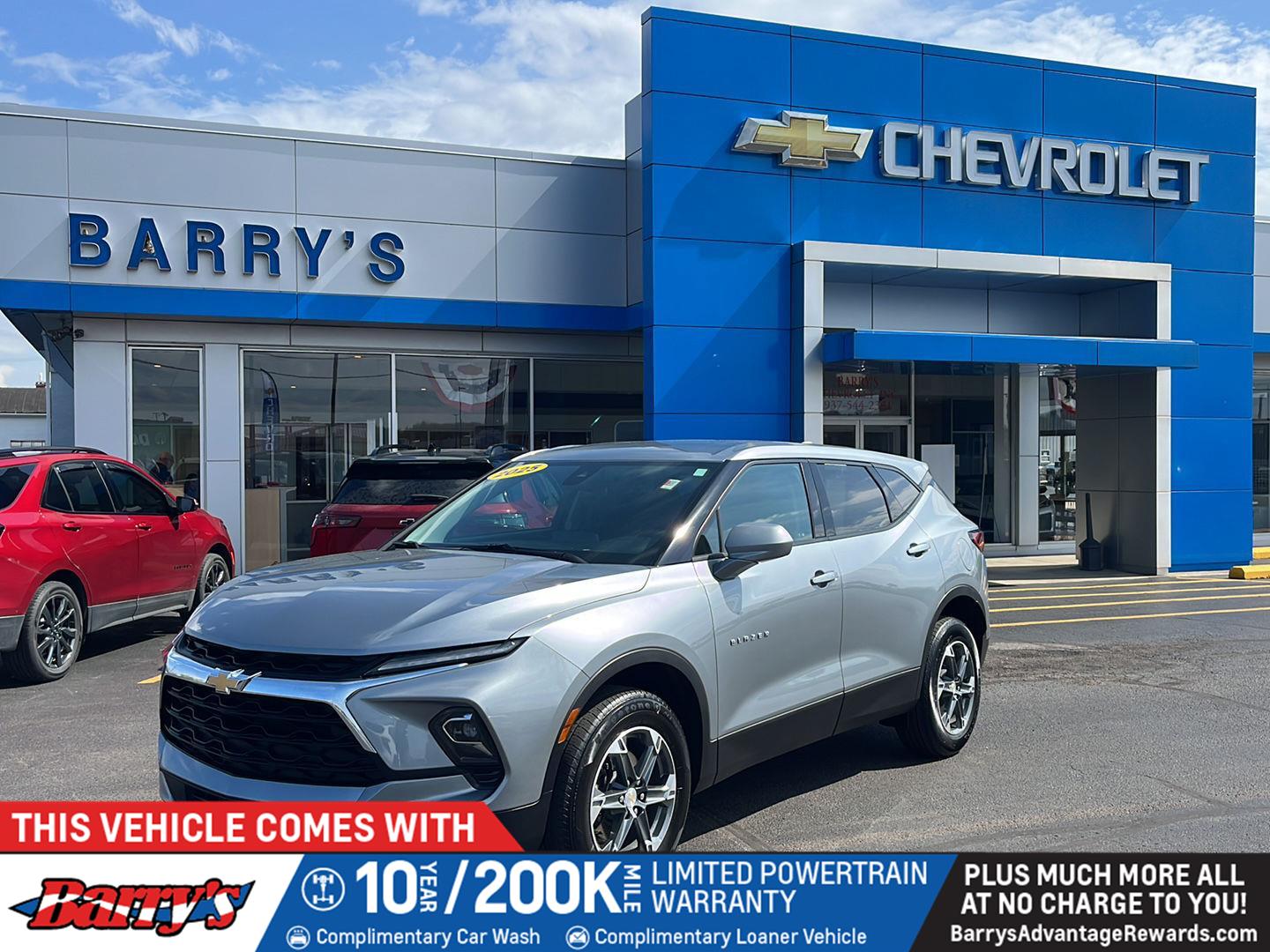 Sterling Gray Metallic 2025 Chevrolet Blazer LT AWD SUV / Crossover 9-Speed Automatic