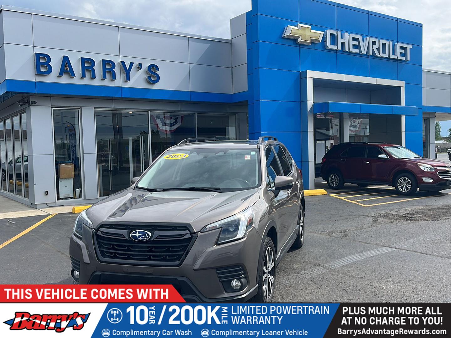 Brilliant Bronze Metallic 2023 Subaru Forester Limited Crossover AWD SUV / Crossover All-Wheel Drive Continuously Variable Transmission