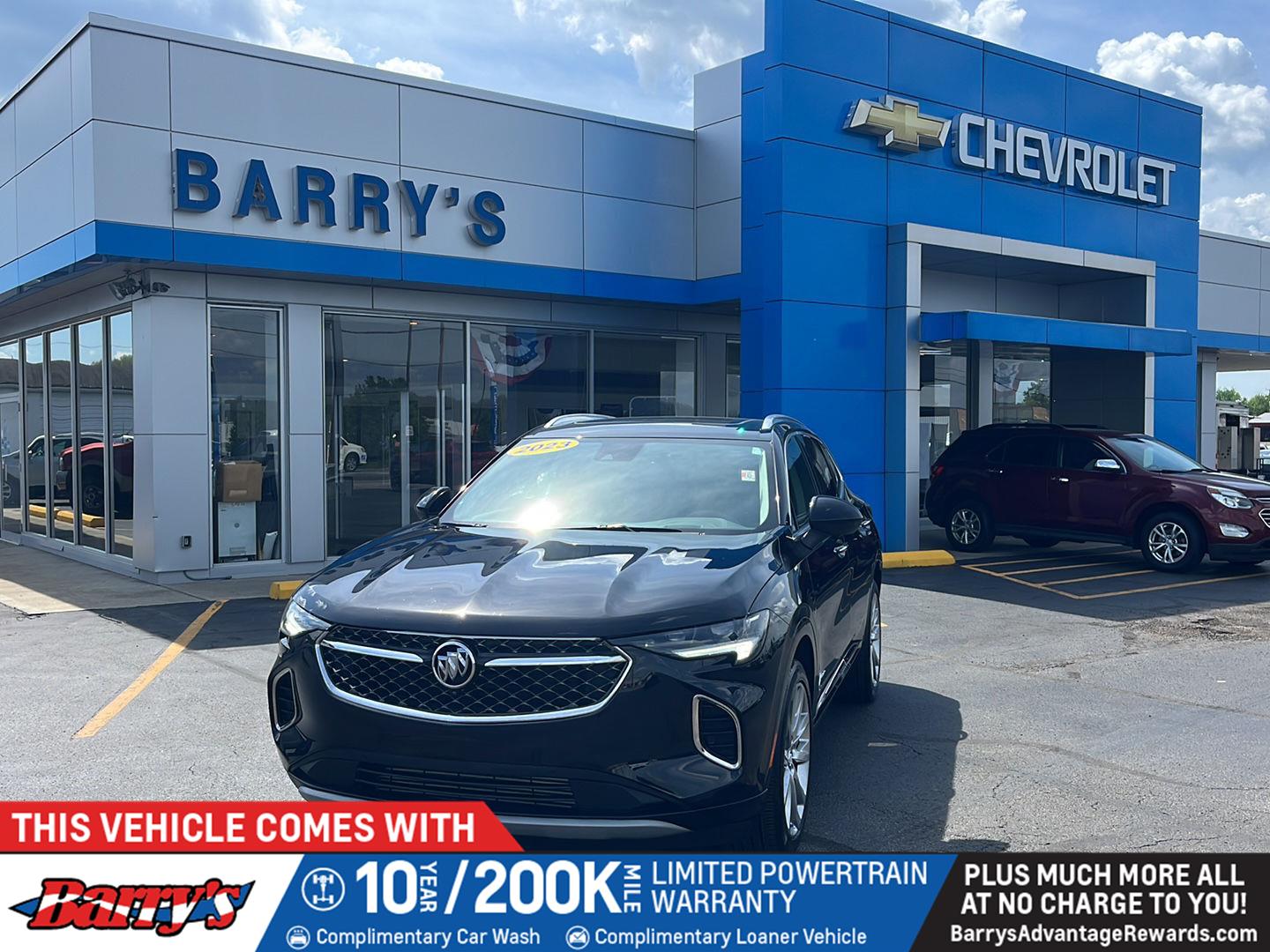 White Frost Tricoat 2023 Buick Envision SUV / Crossover All-Wheel Drive 9-Speed Automatic