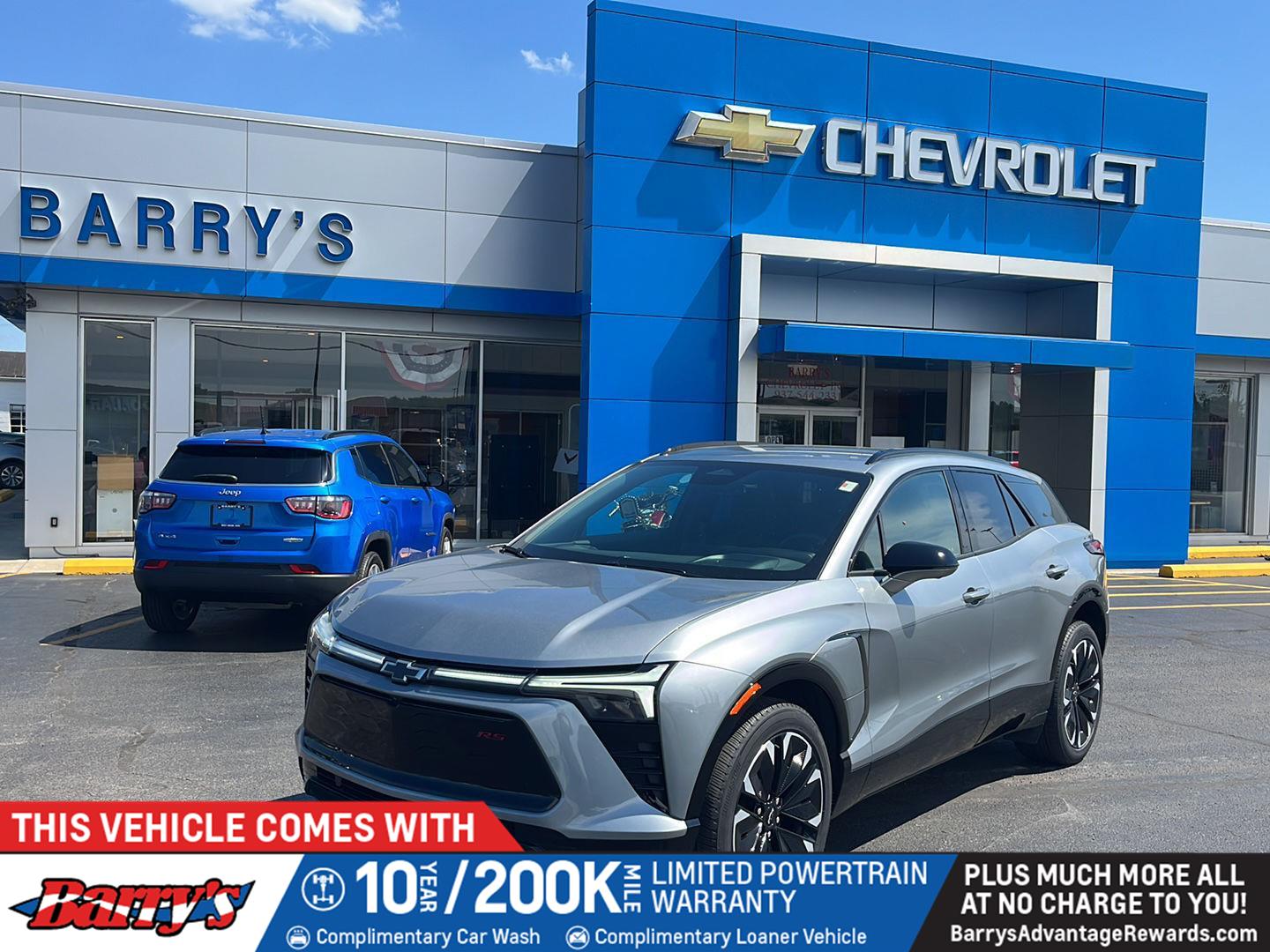 Sterling Gray Metallic 2025 Chevrolet Blazer EV RS eAWD SUV / Crossover All-Wheel Drive Automatic