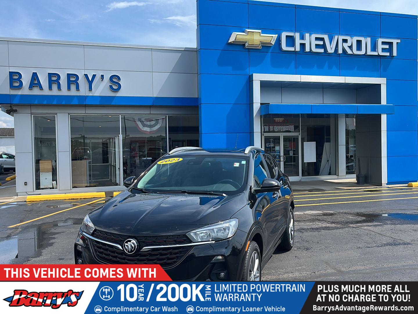 Black (Ebony Twilight Metallic) 2023 Buick Encore GX Select FWD SUV / Crossover Front-Wheel Drive Continuously Variable Transmission