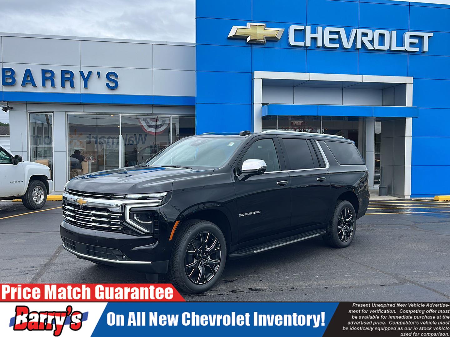 Black 2026 Chevrolet Suburban Premier 4WD SUV / Crossover Four-Wheel Drive Automatic