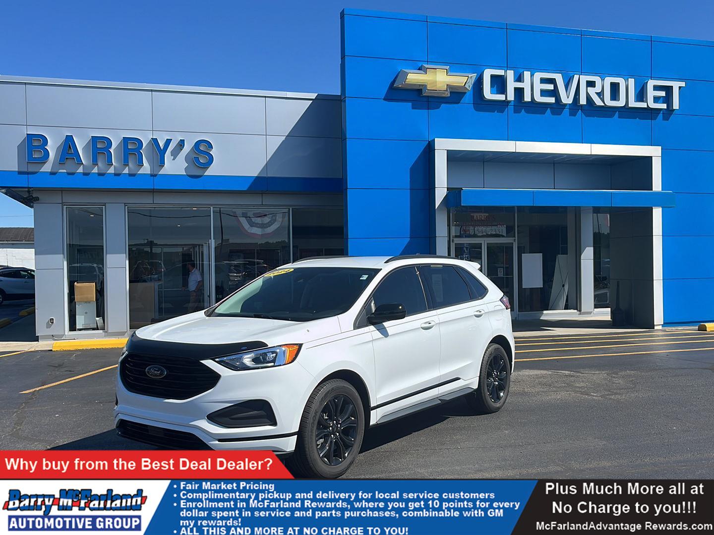Oxford White 2024 Ford Edge SUV / Crossover All-Wheel Drive 8-Speed Automatic