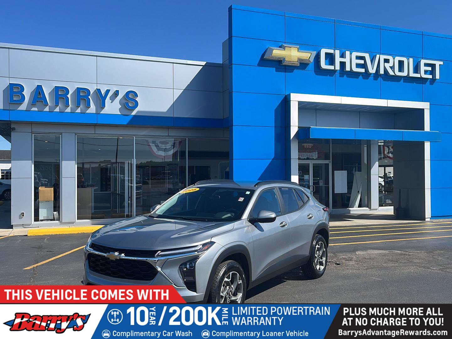Sterling Gray Metallic 2025 Chevrolet Trax SUV / Crossover Front-Wheel Drive 6-Speed Automatic