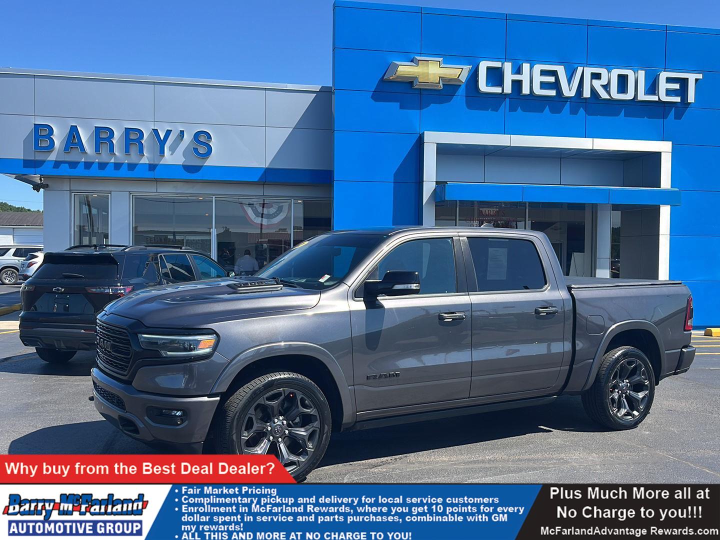  2021 RAM 1500 Limited Crew Cab 4WD   