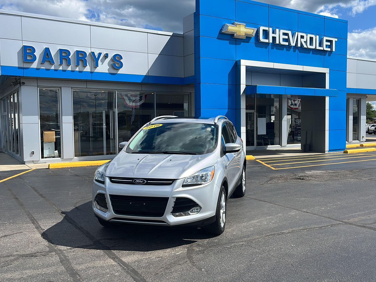Ingot Silver 2016 Ford Escape SUV / Crossover All-Wheel Drive 6-Speed Automatic