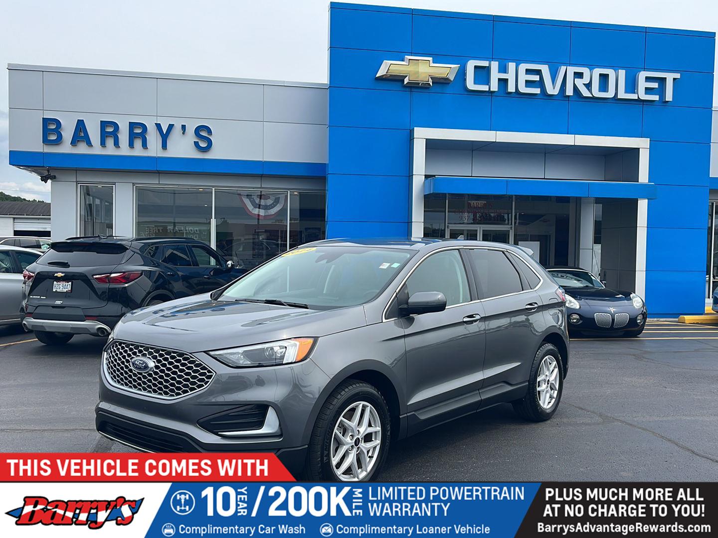 Carbonized Gray 2024 Ford Edge SUV / Crossover All-Wheel Drive 8-Speed Automatic