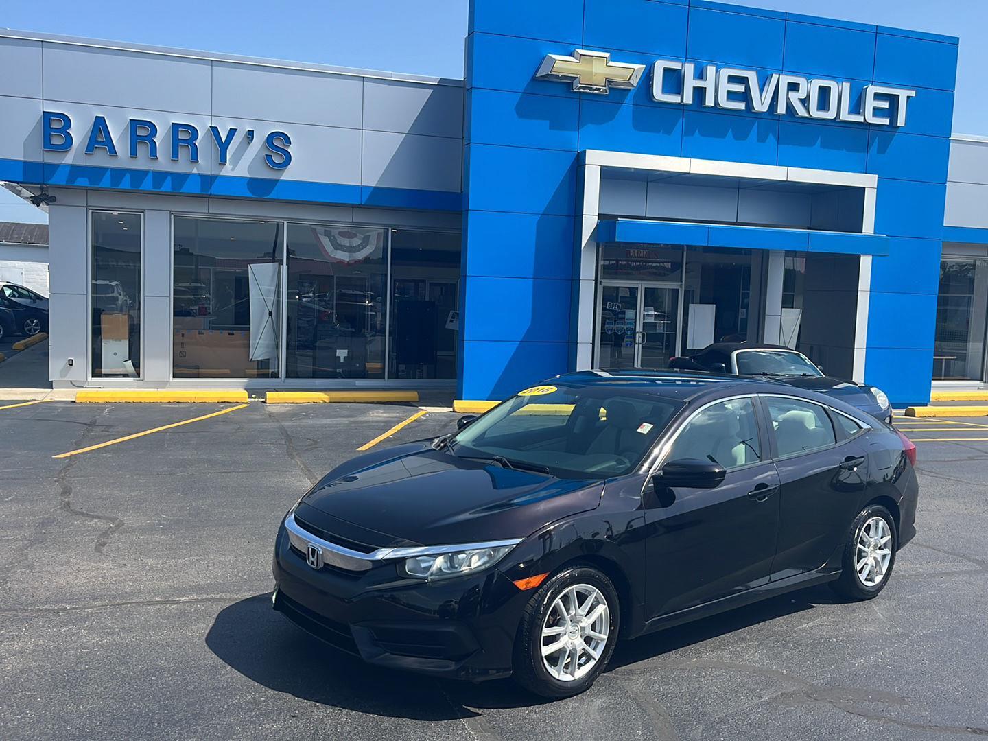 2016 Honda Civic Sedan Front-Wheel Drive Continuously Variable Transmission
