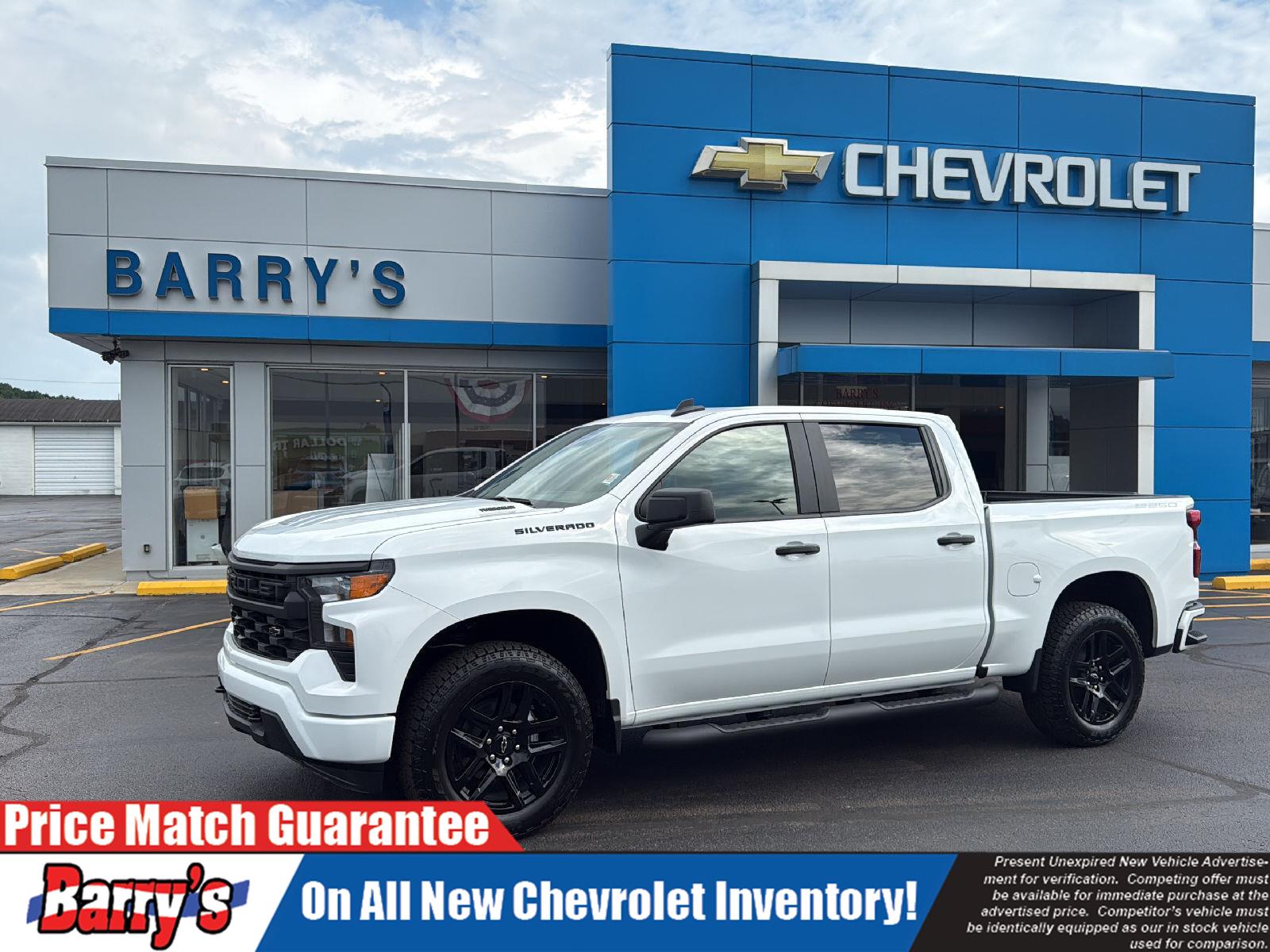 Summit White 2026 Chevrolet Silverado 1500 Pickup Truck Four-Wheel Drive 8-Speed Automatic