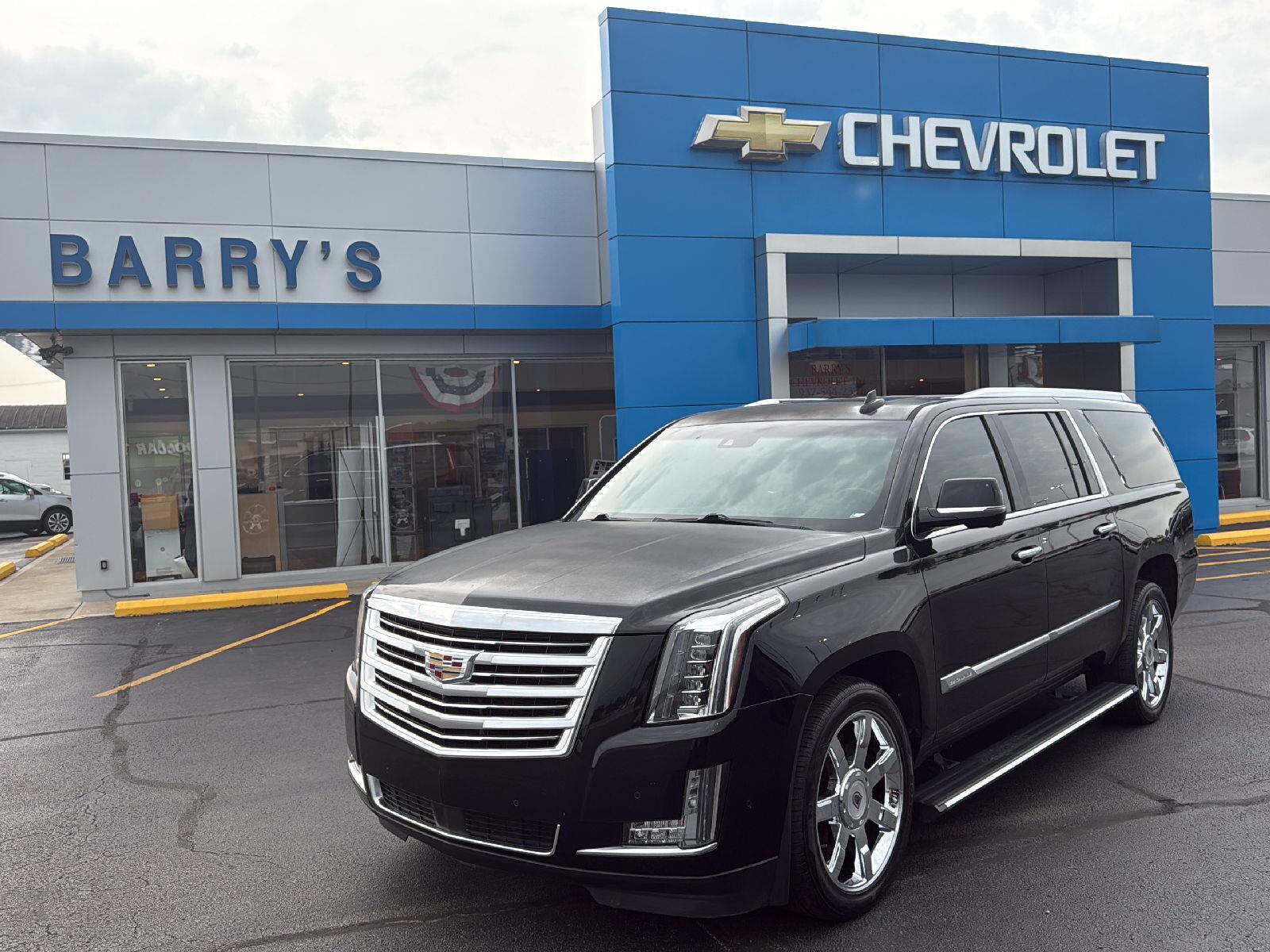 Black Raven 2017 Cadillac Escalade ESV SUV / Crossover Four-Wheel Drive 8-Speed Automatic
