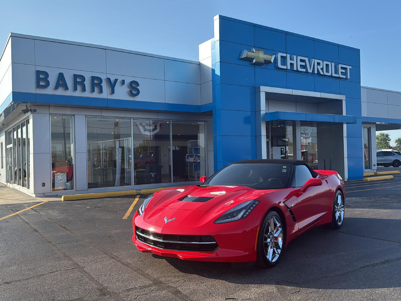 2017 Chevrolet Corvette Stingray Z51 3LT Convertible RWD