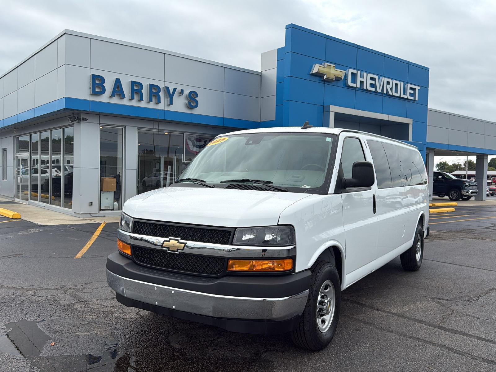 Summit White 2025 Chevrolet Express Van Rear-Wheel Drive 8-Speed Automatic