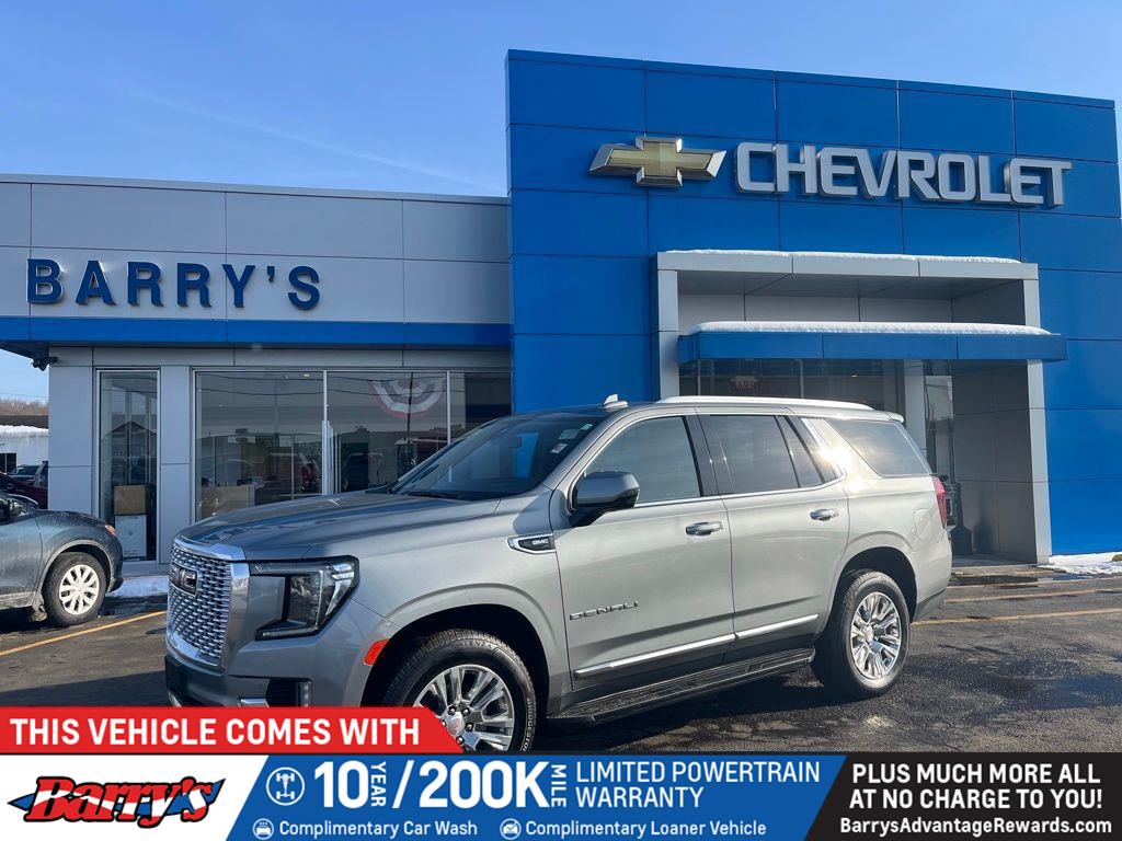 Sterling Metallic 2023 GMC Yukon SUV / Crossover Four-Wheel Drive Automatic