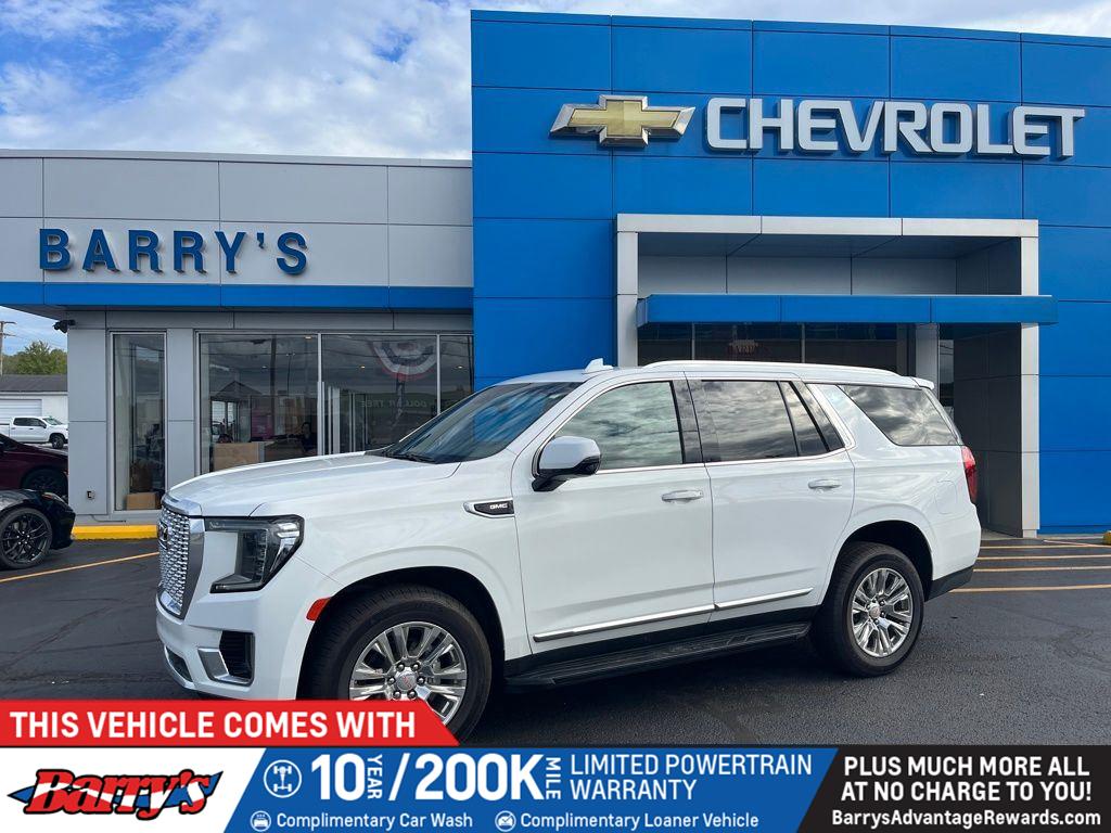 Summit White 2023 GMC Yukon Denali 4WD SUV / Crossover Four-Wheel Drive Automatic