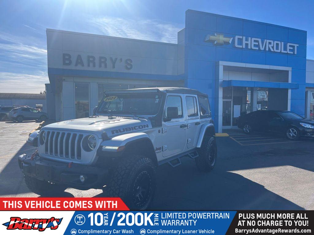 Silver Zynith Clearcoat 2022 Jeep Wrangler Unlimited Rubicon 4WD SUV / Crossover Four-Wheel Drive 8-Speed Automatic