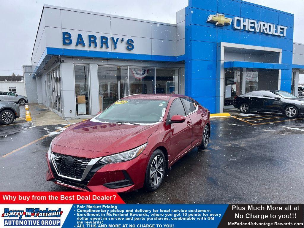 2022 Nissan Sentra SV FWD