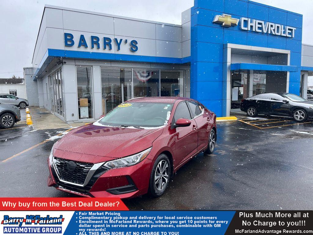 2022 Nissan Sentra SV FWD