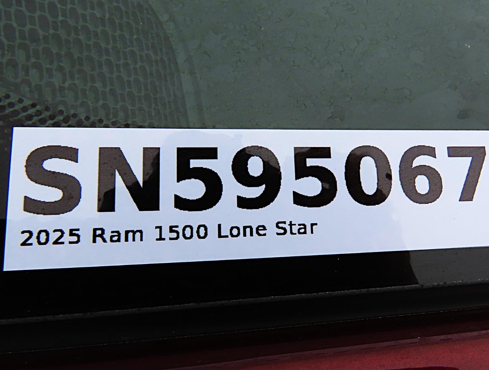 New Car 2025 Ram 1500  Lone Star For Sale Under $60,000 In Lampasas, Texas