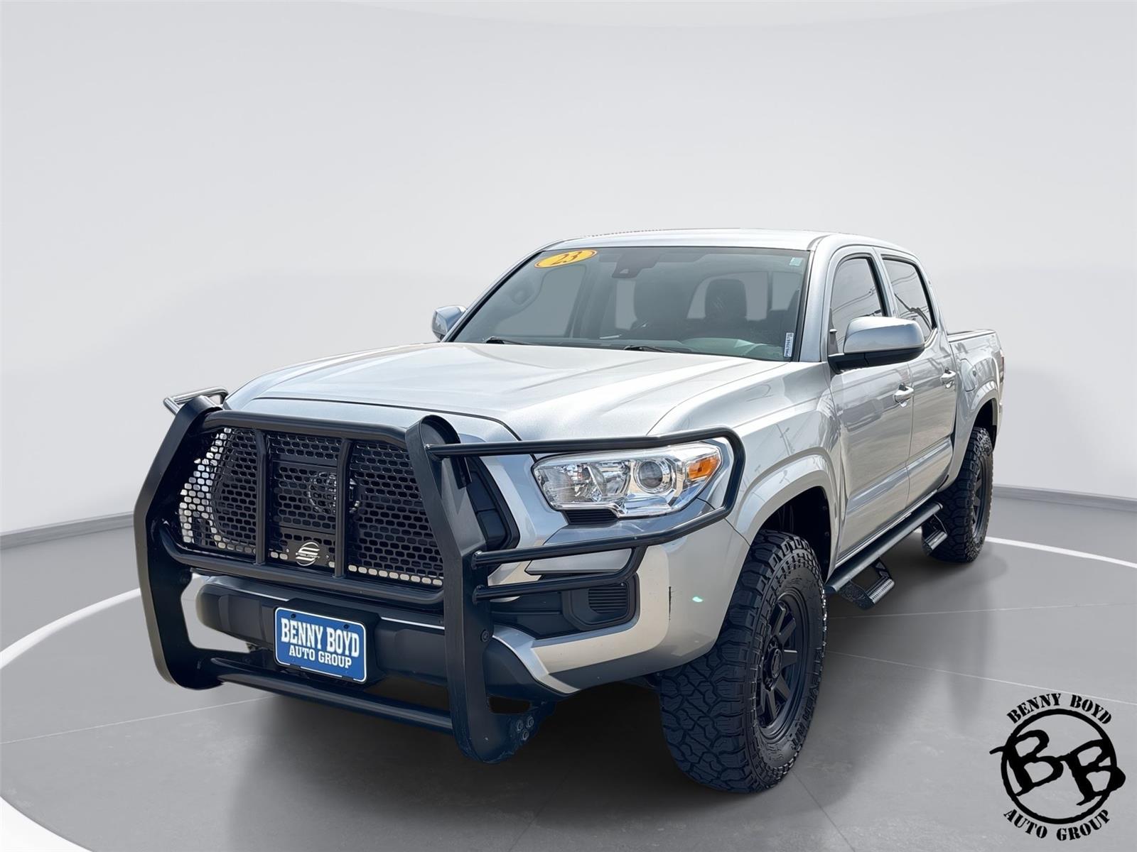 Black 2023 Toyota Tacoma TRD Sport Double Cab 4WD Pickup Truck Four-Wheel Drive Manual