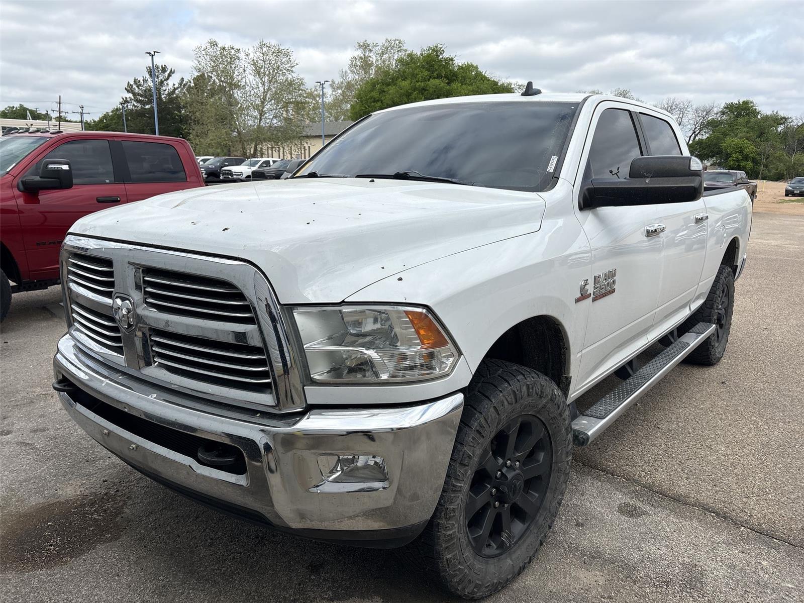 Bright White Clearcoat 2015 RAM 2500 Lone Star Crew Cab 4WD Pickup Truck Four-Wheel Drive 6-Speed Automatic