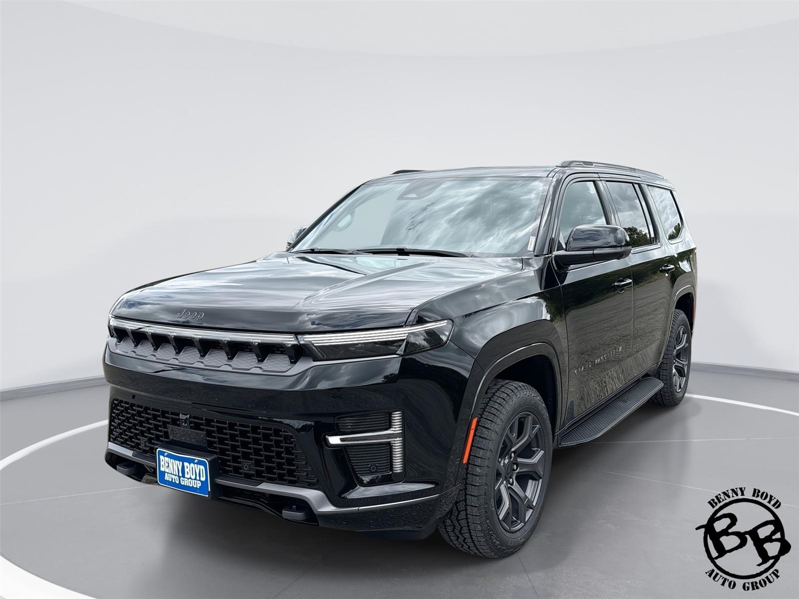 High Gloss Black 2026 Jeep Grand Wagoneer Upland 4WD SUV / Crossover Four-Wheel Drive 8-Speed Automatic