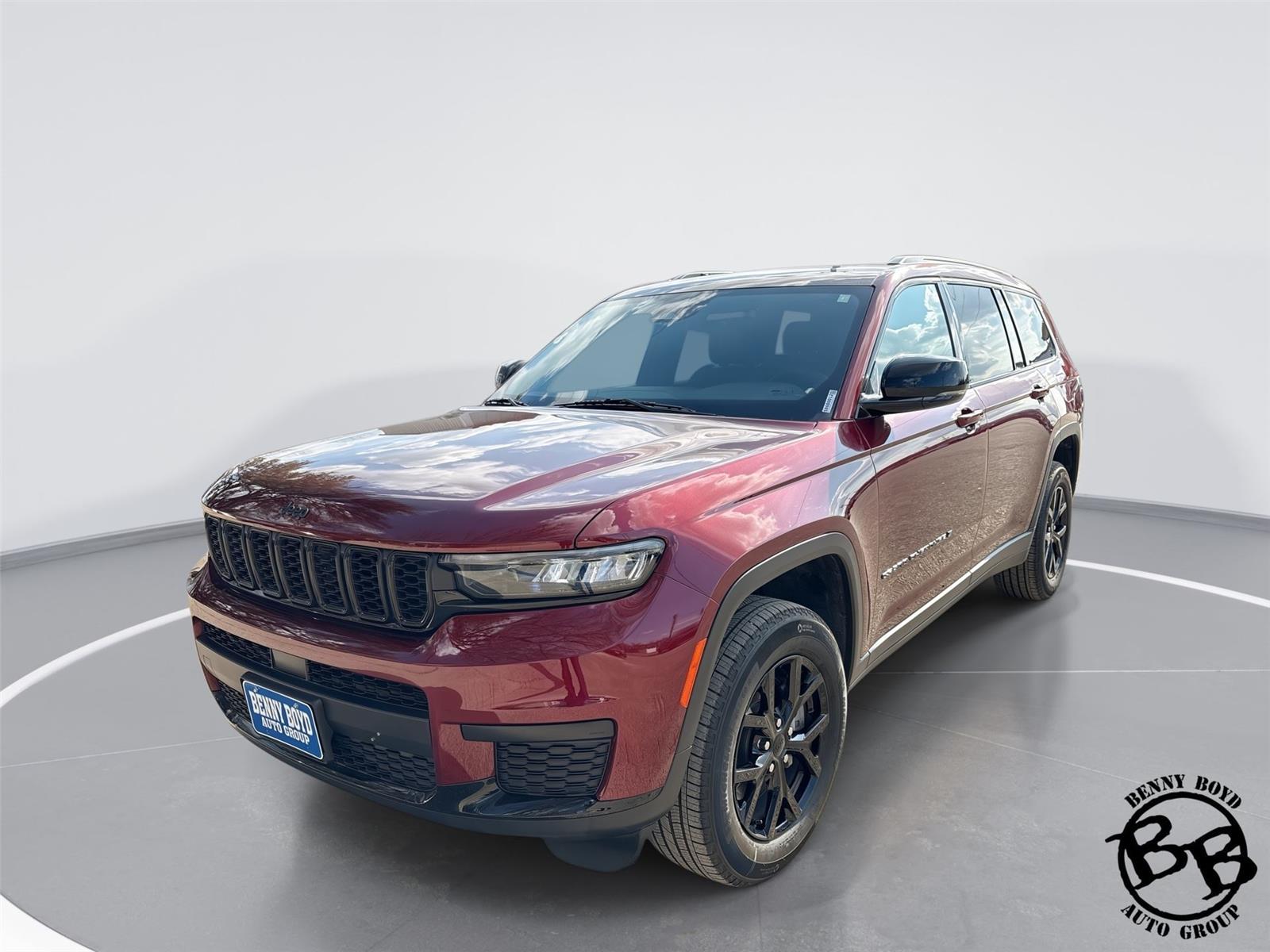 Velvet Red Pearlcoat 2025 Jeep Grand Cherokee L Altitude X RWD SUV / Crossover 4X2 8-Speed Automatic