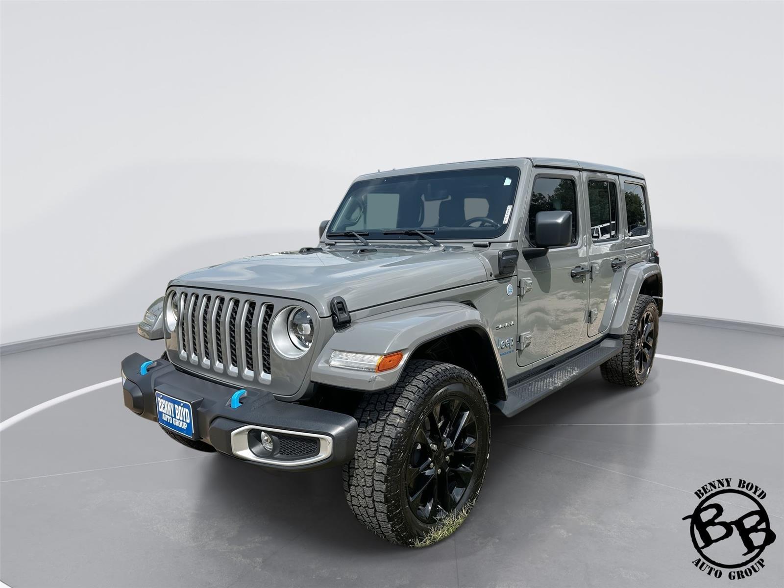 Sting-Gray Clearcoat 2023 Jeep Wrangler 4xe SUV / Crossover Four-Wheel Drive 8-Speed Automatic