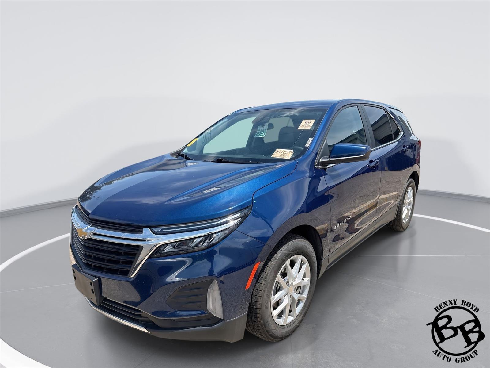 Blue Glow Metallic 2023 Chevrolet Equinox LT FWD with 2FL SUV / Crossover Front-Wheel Drive 6-Speed Automatic Overdrive