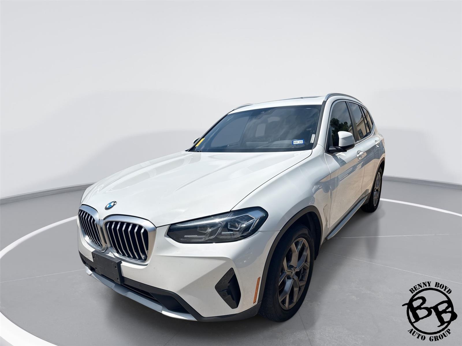 Alpine White 2024 BMW X3 xDrive30i AWD SUV / Crossover All-Wheel Drive Automatic