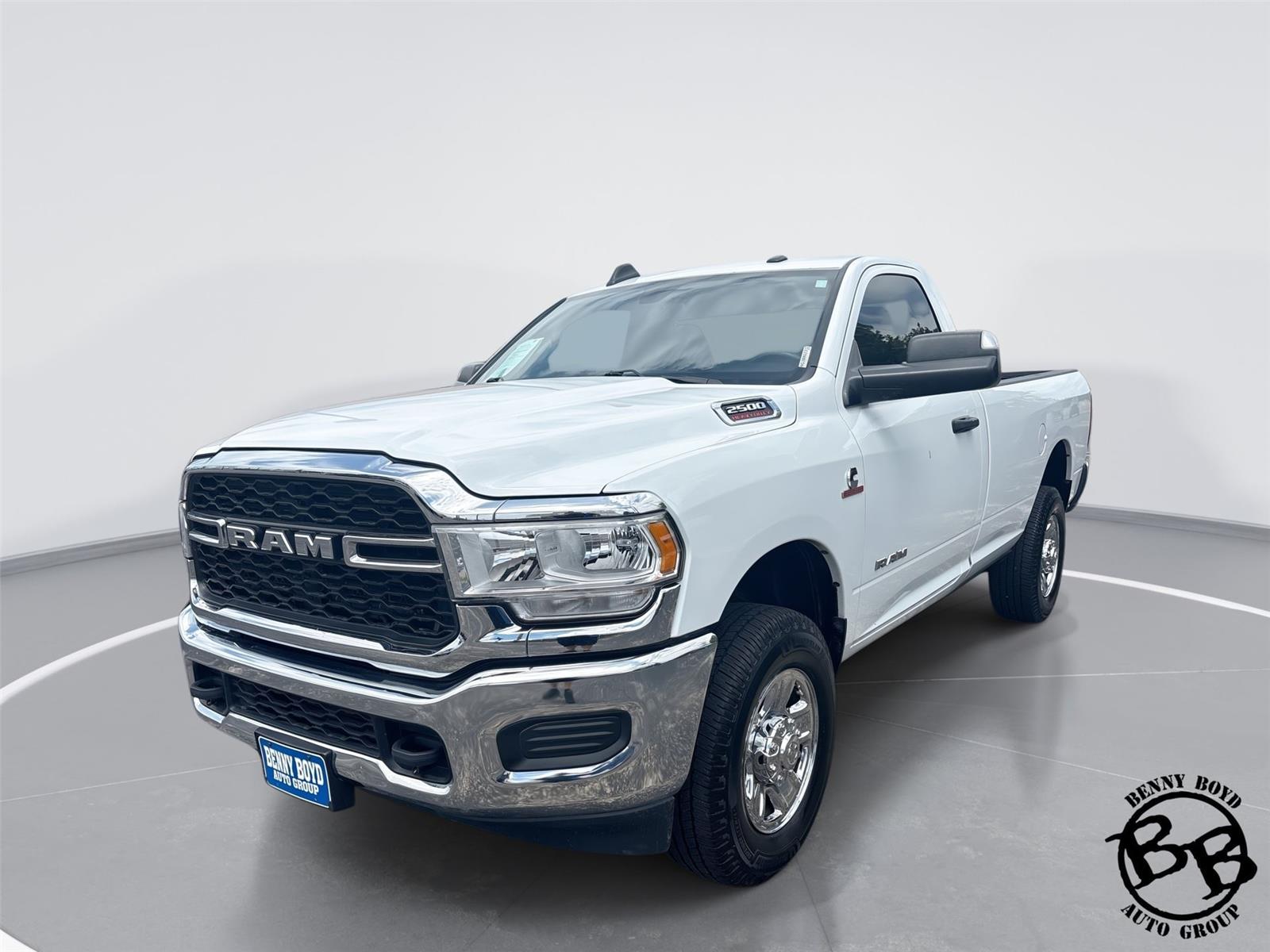 Bright White Clearcoat 2022 RAM 2500 Tradesman LB 4WD Pickup Truck Four-Wheel Drive 6-Speed Automatic
