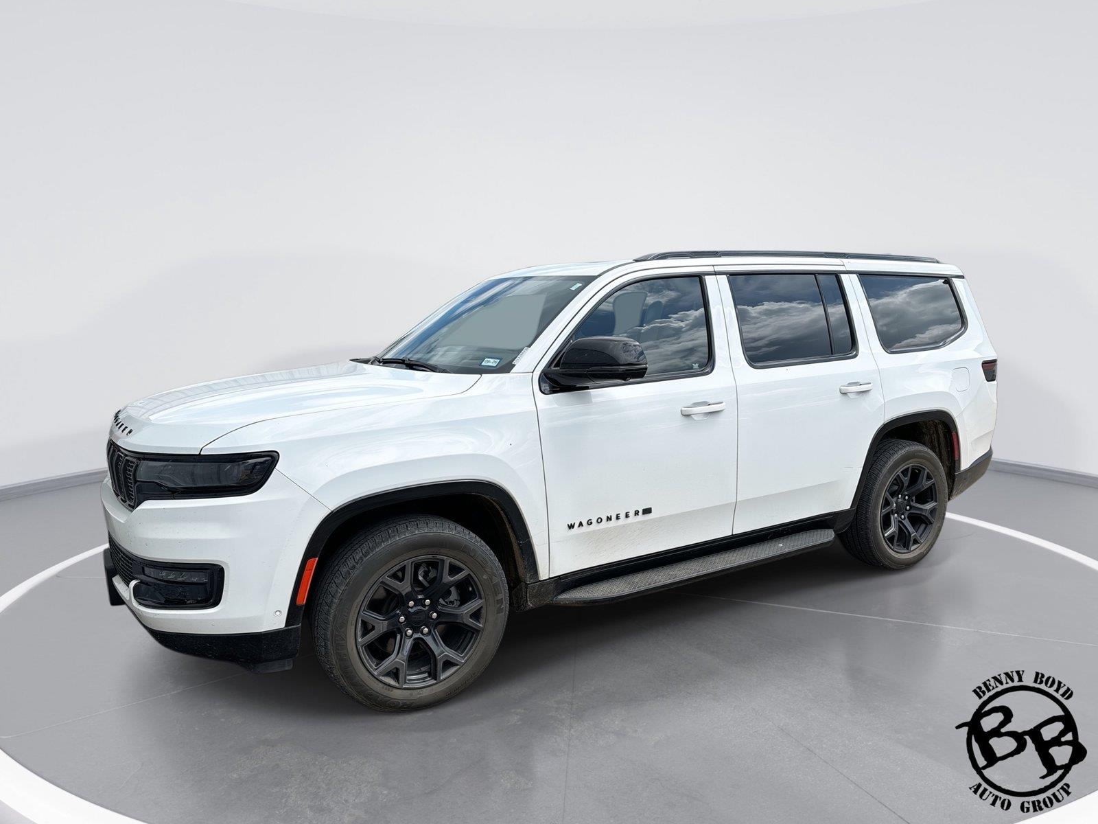 Bright White Clearcoat 2024 Jeep Wagoneer SUV / Crossover Four-Wheel Drive 8-Speed Automatic