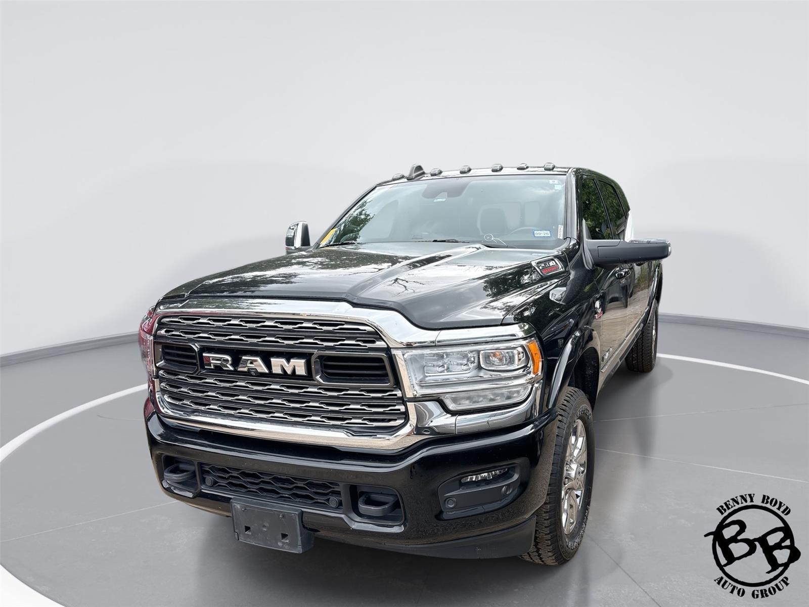 Diamond Black Crystal Pearlcoat 2023 RAM 2500 Limited Mega Cab 4WD Pickup Truck Four-Wheel Drive 6-Speed Automatic