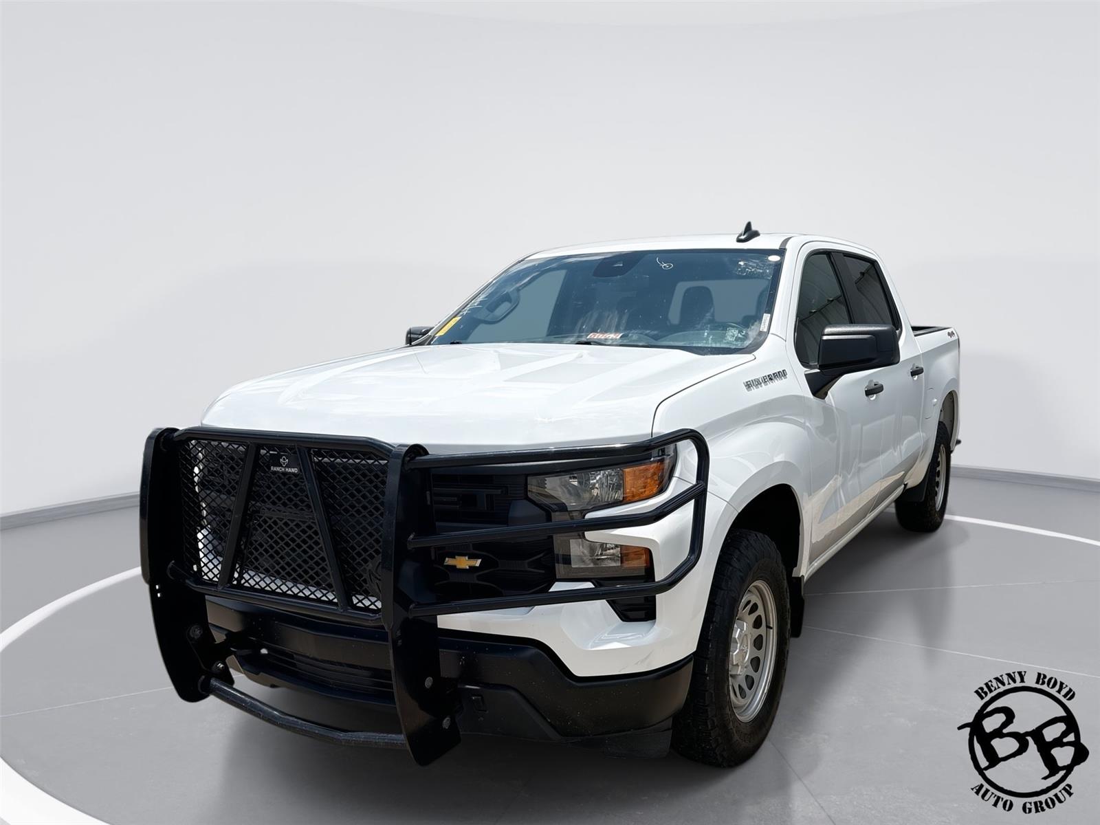 Summit White 2024 Chevrolet Silverado 1500 Pickup Truck Four-Wheel Drive Automatic