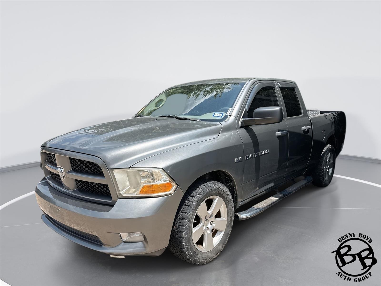 Gray 2012 RAM 1500 Pickup Truck Automatic