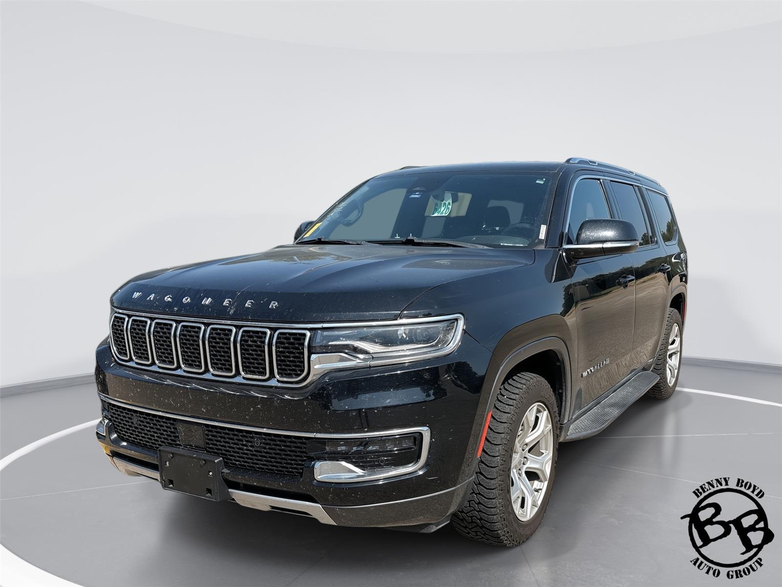 Diamond Black Crystal Pearlcoat 2022 Jeep Wagoneer SUV / Crossover Four-Wheel Drive 8-Speed Automatic