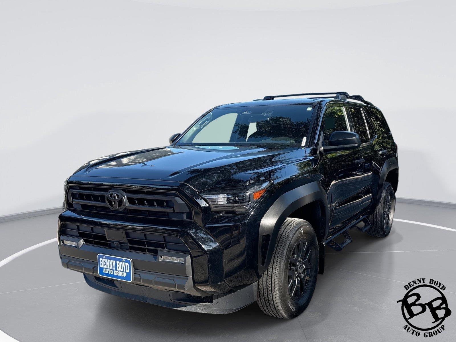 Black 2025 Toyota 4Runner SUV / Crossover Four-Wheel Drive Automatic