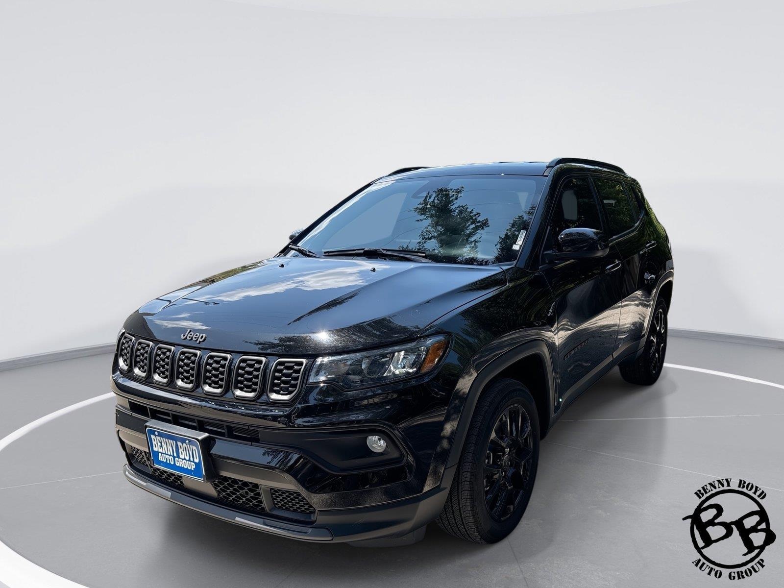 Diamond Black Crystal Pearlcoat 2026 Jeep Compass SUV / Crossover Four-Wheel Drive 8-Speed Automatic