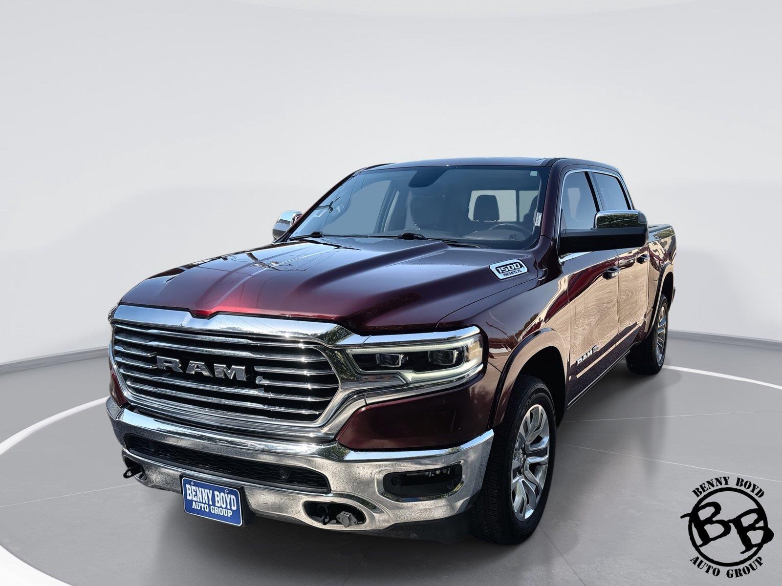Delmonico Red Pearlcoat 2020 RAM 1500 Pickup Truck Four-Wheel Drive 8-Speed Automatic