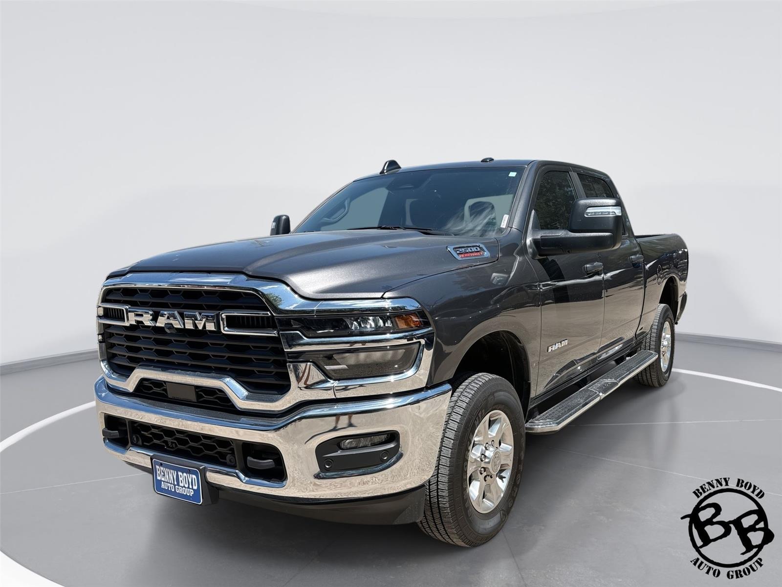 Gray (Granite Crystal Metallic Clearcoat) 2026 RAM 2500 Pickup Truck Four-Wheel Drive 8-Speed Automatic