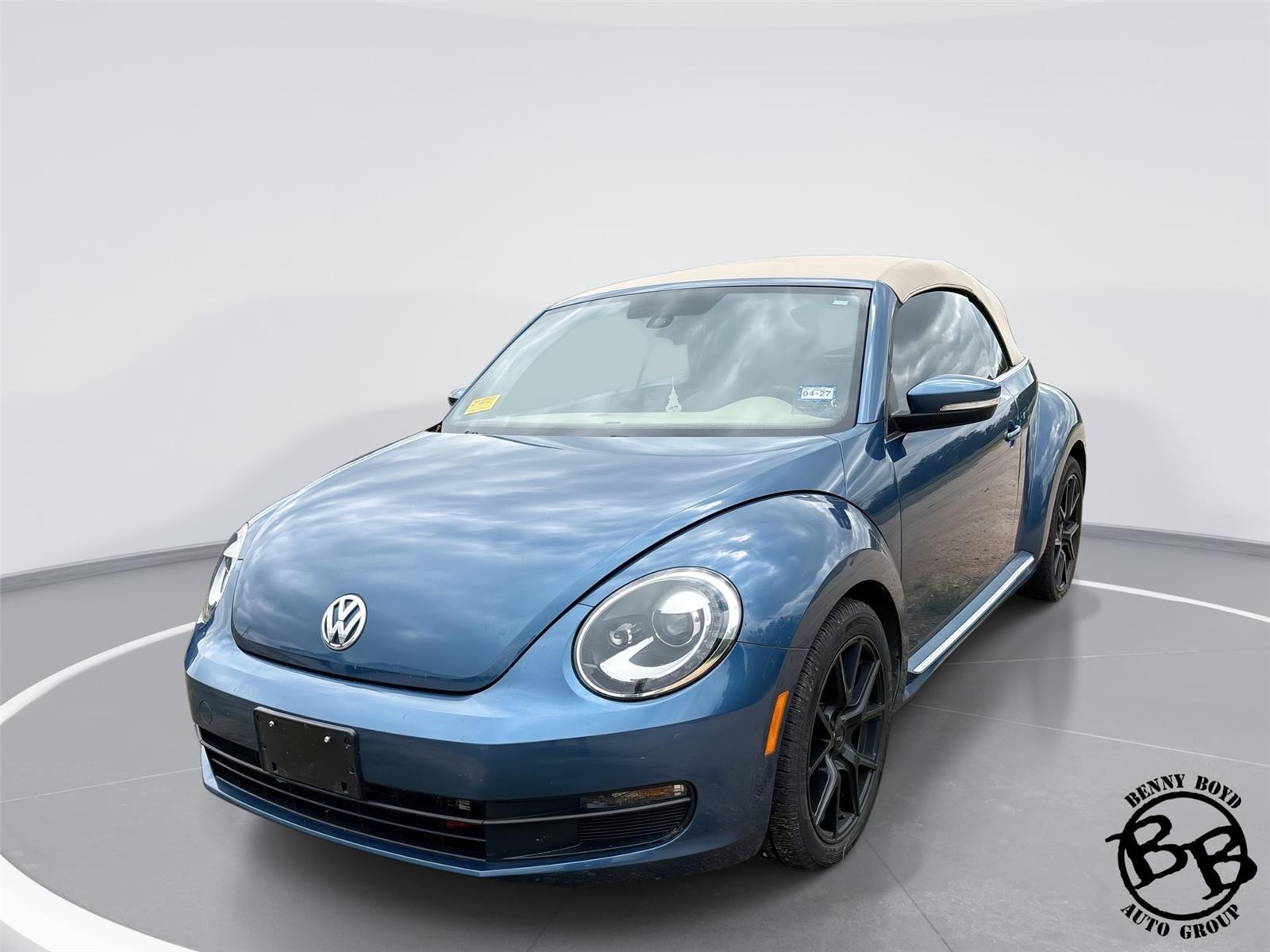 Silk Blue Metallic/Black Roof 2016 Volkswagen Beetle 1.8T SEL Convertible Convertible Front-Wheel Drive Automatic