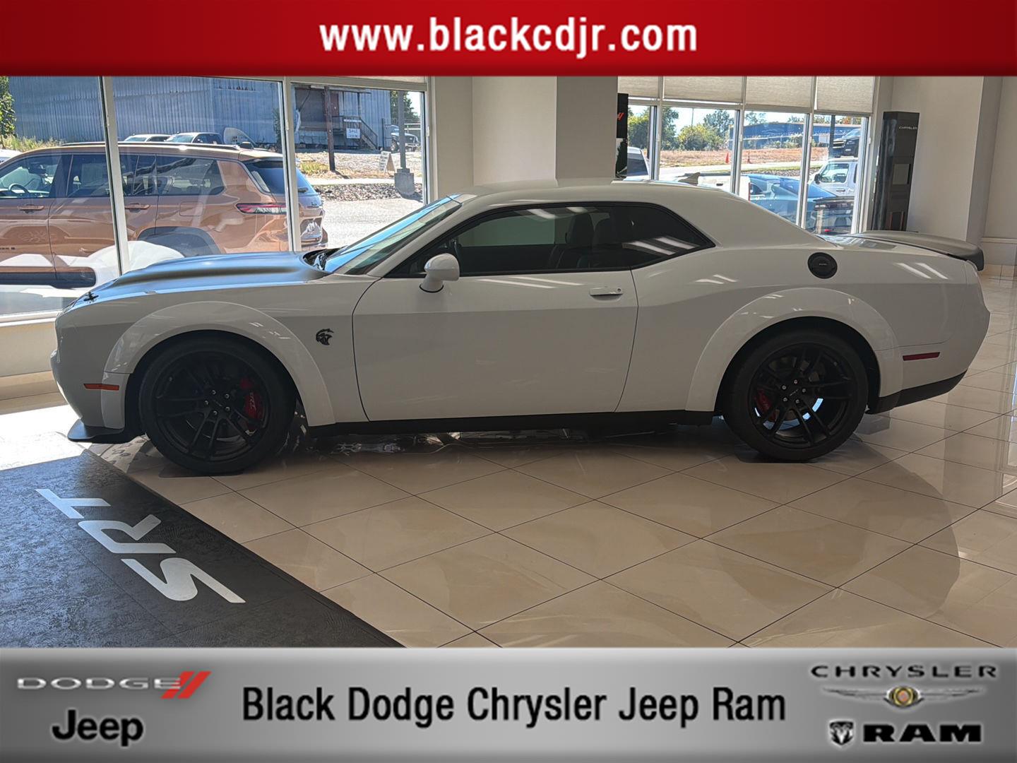 White Knuckle Clearcoat 2021 Dodge Challenger Coupe Rear-Wheel Drive 8-Speed Automatic
