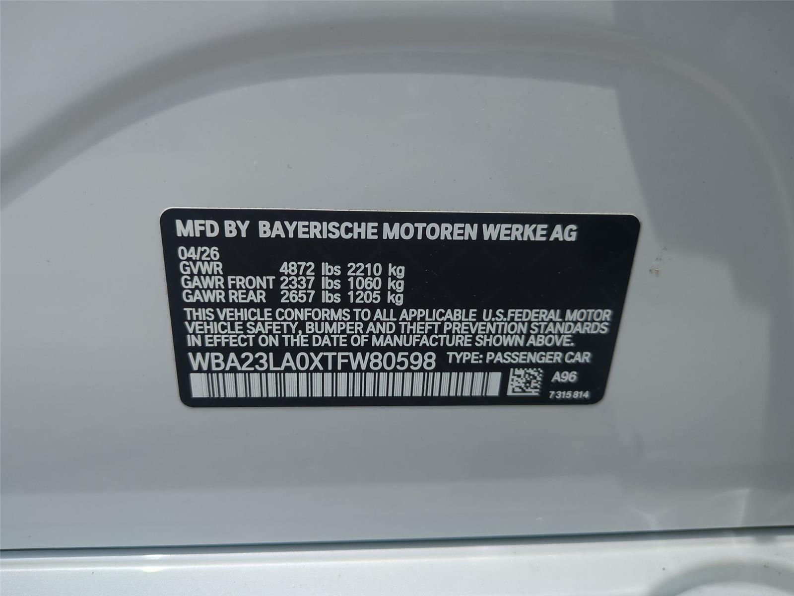 New 2026 Mineral White Metallic BMW 330i xDrive image 41