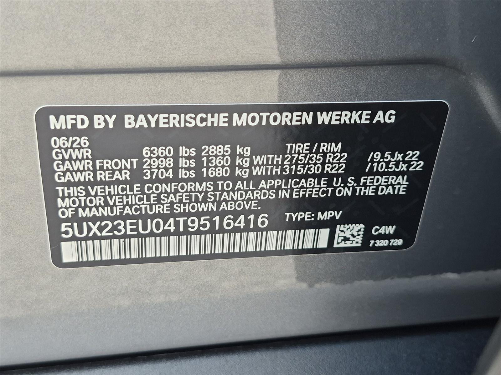 New 2026 Skyscraper Grey Metallic BMW xDrive40i image 42